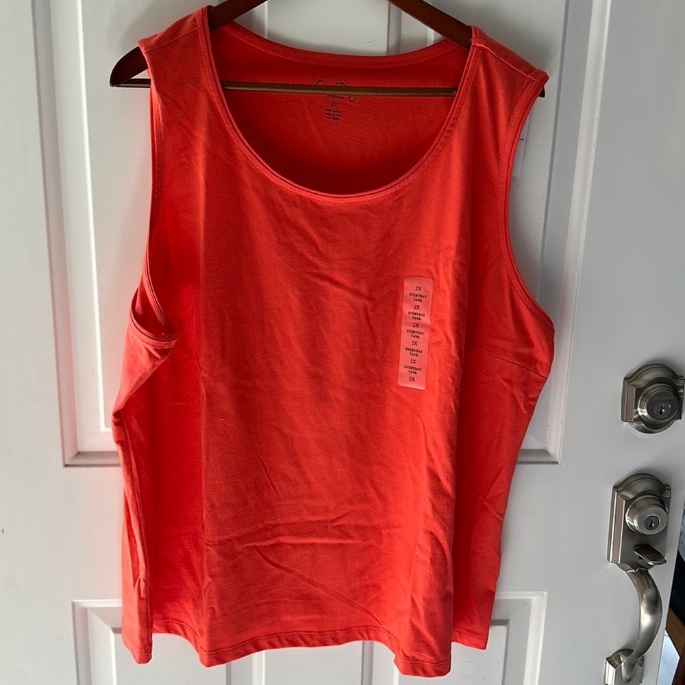 Sleeveless Top 2X